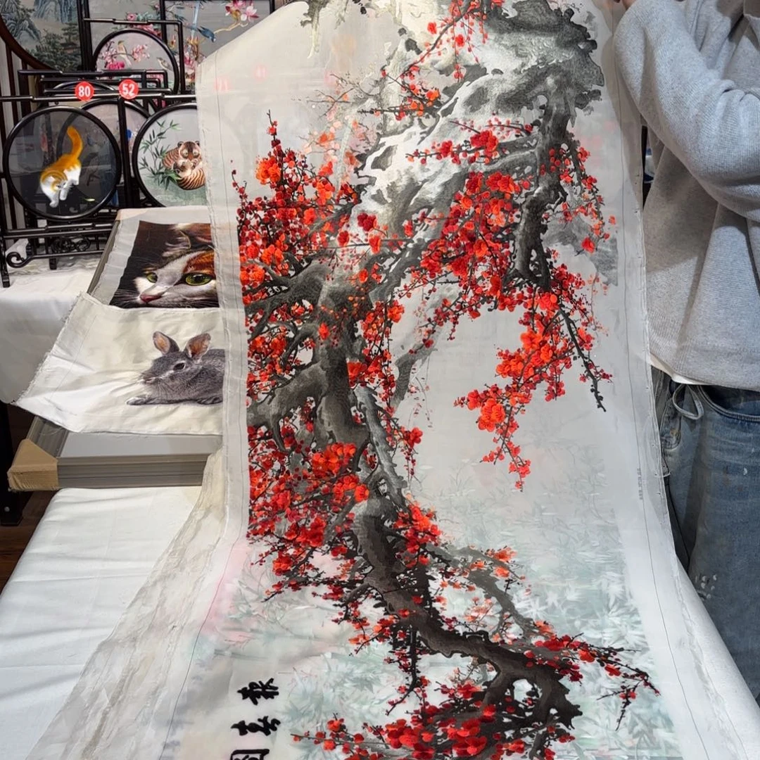 织绣纯手工制作工艺