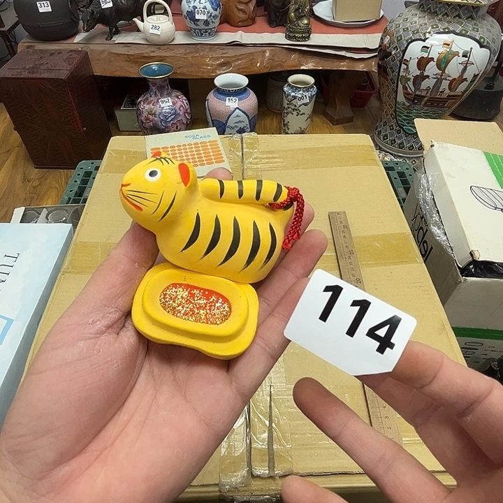 瓷片呀工艺品摆件瓷器摆件正能量