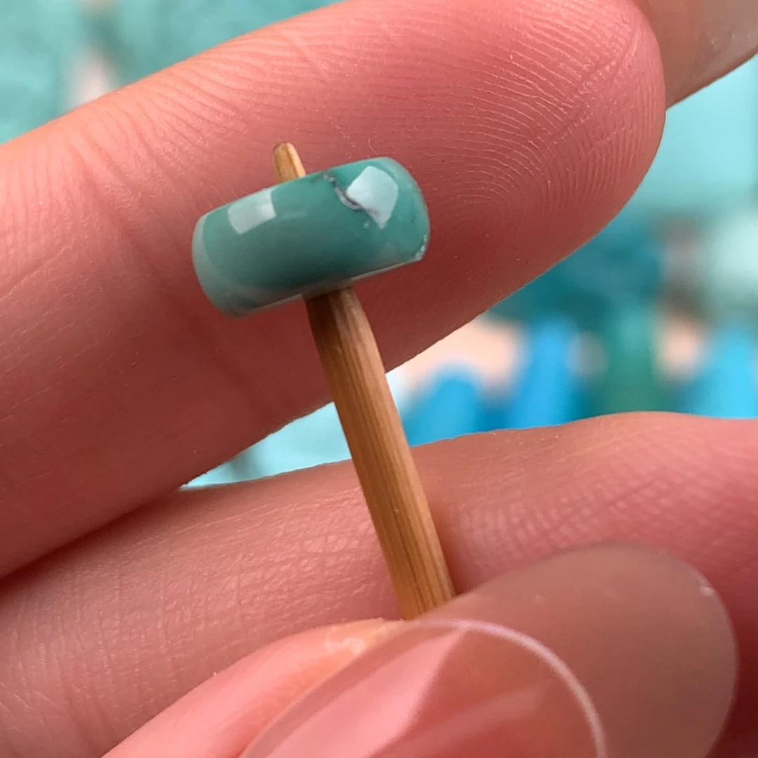 绿松石未镶嵌直切9