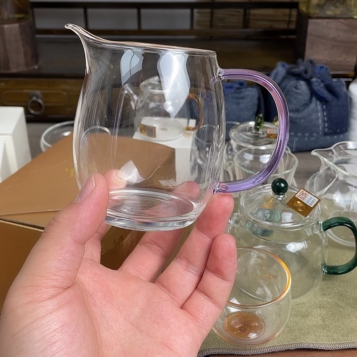 澄然茶海浅紫色样品微瑕