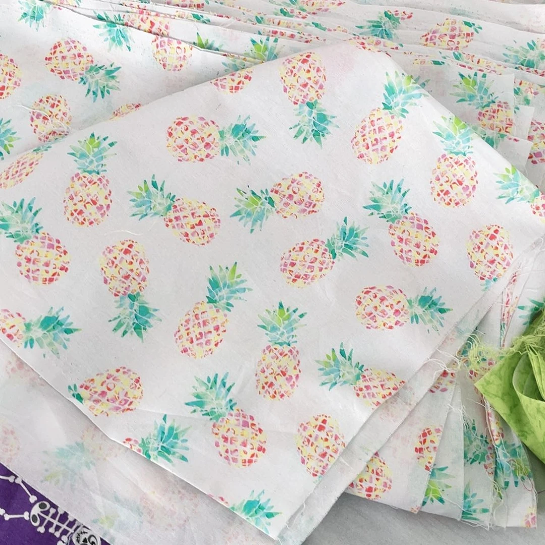 3片纯棉平布45.50一片果子布艺