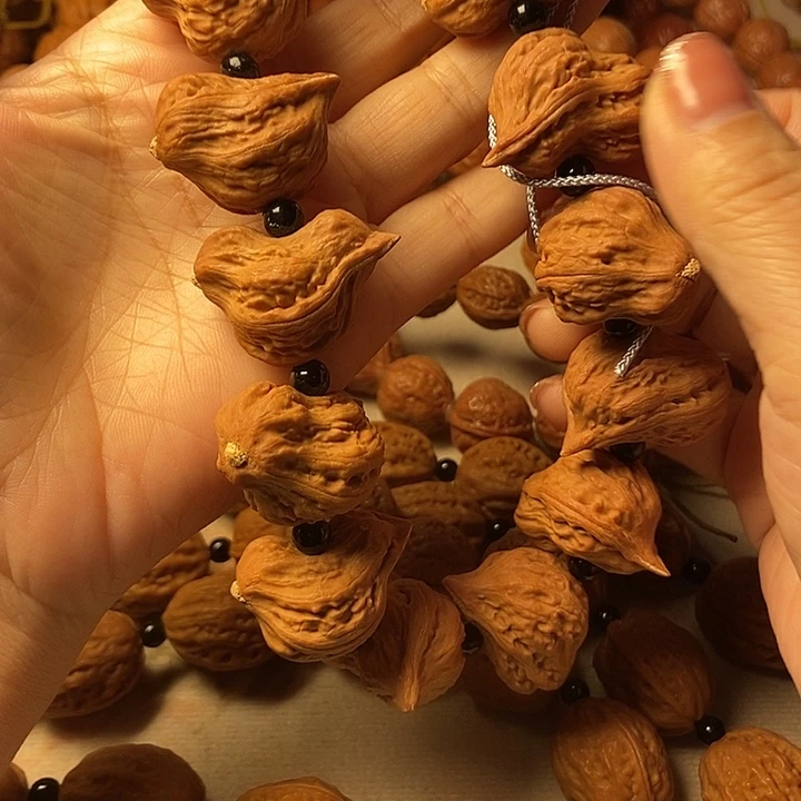 文玩核桃手串小鸟手持