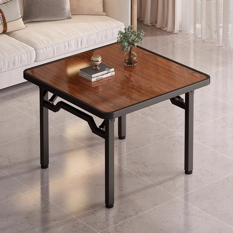 可折叠桌子餐桌摆摊小桌子出租屋用方桌家用小户型吃饭桌掼蛋专用