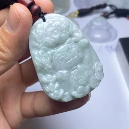 颈饰未镶嵌翡翠翡翠