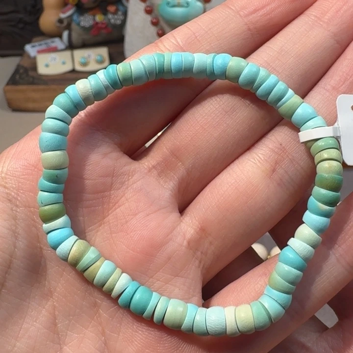 绿松石未镶嵌手串大肠