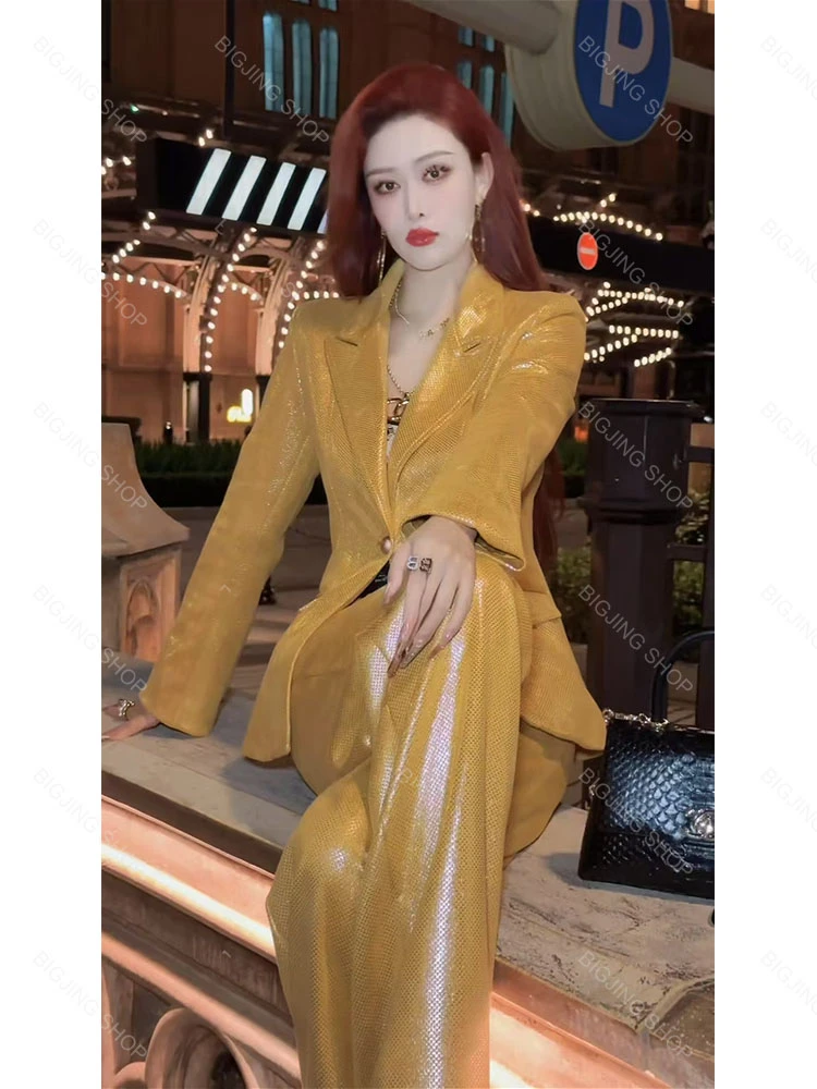 《金银满堂》大气感十足立体显瘦西装套装