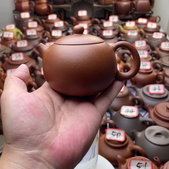 茶壶紫砂宜兴紫砂半手工