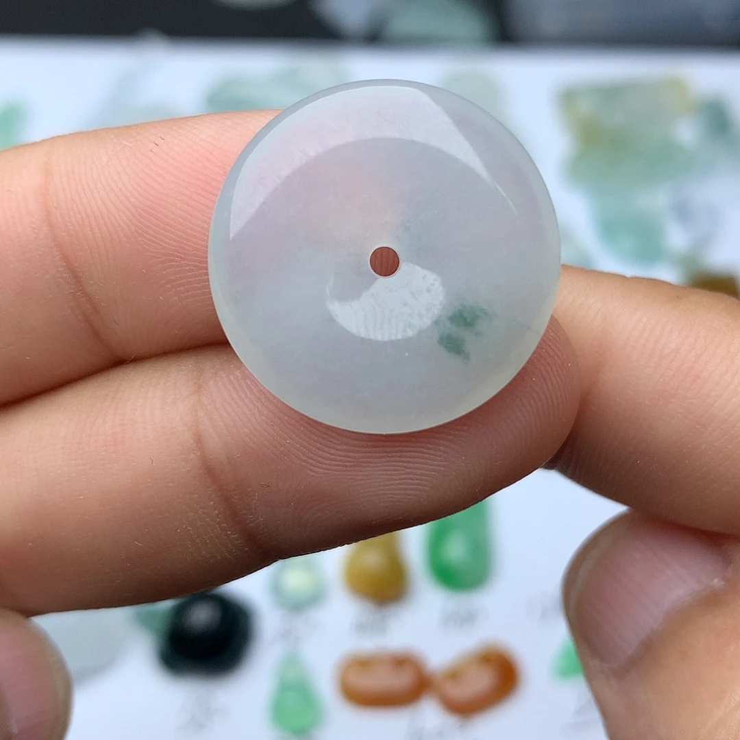 翡翠未镶嵌颈饰翡翠翡翠