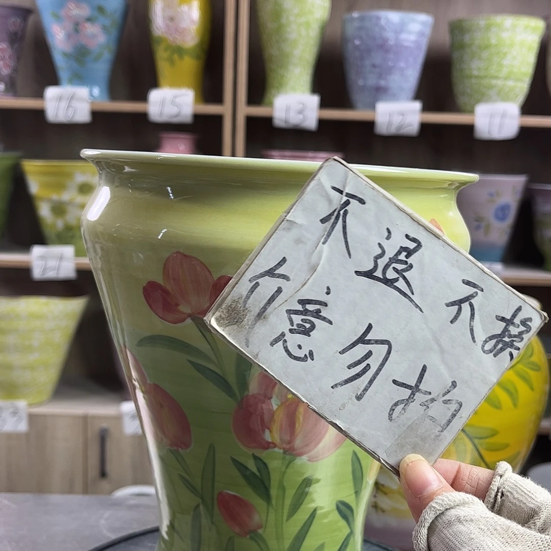 景德镇陶瓷花盆花盆