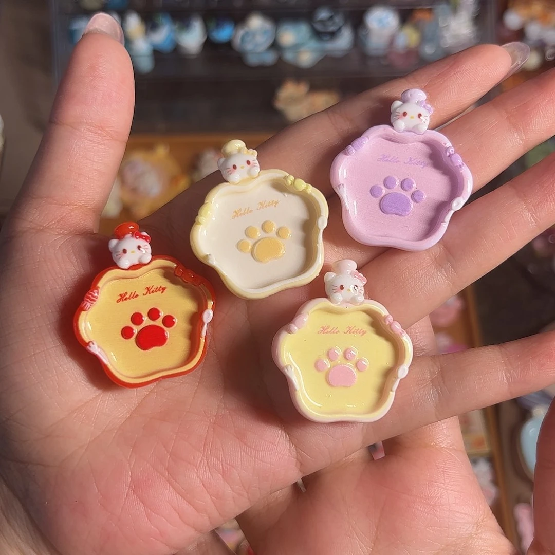 树脂猫爪盘子4个