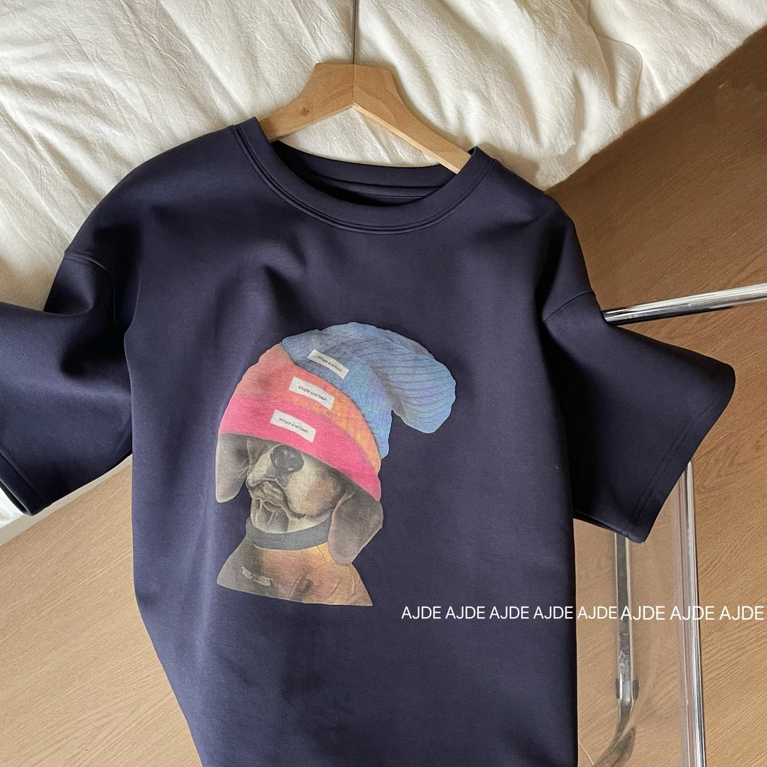 AJDE｜戴帽子的狗狗T 04