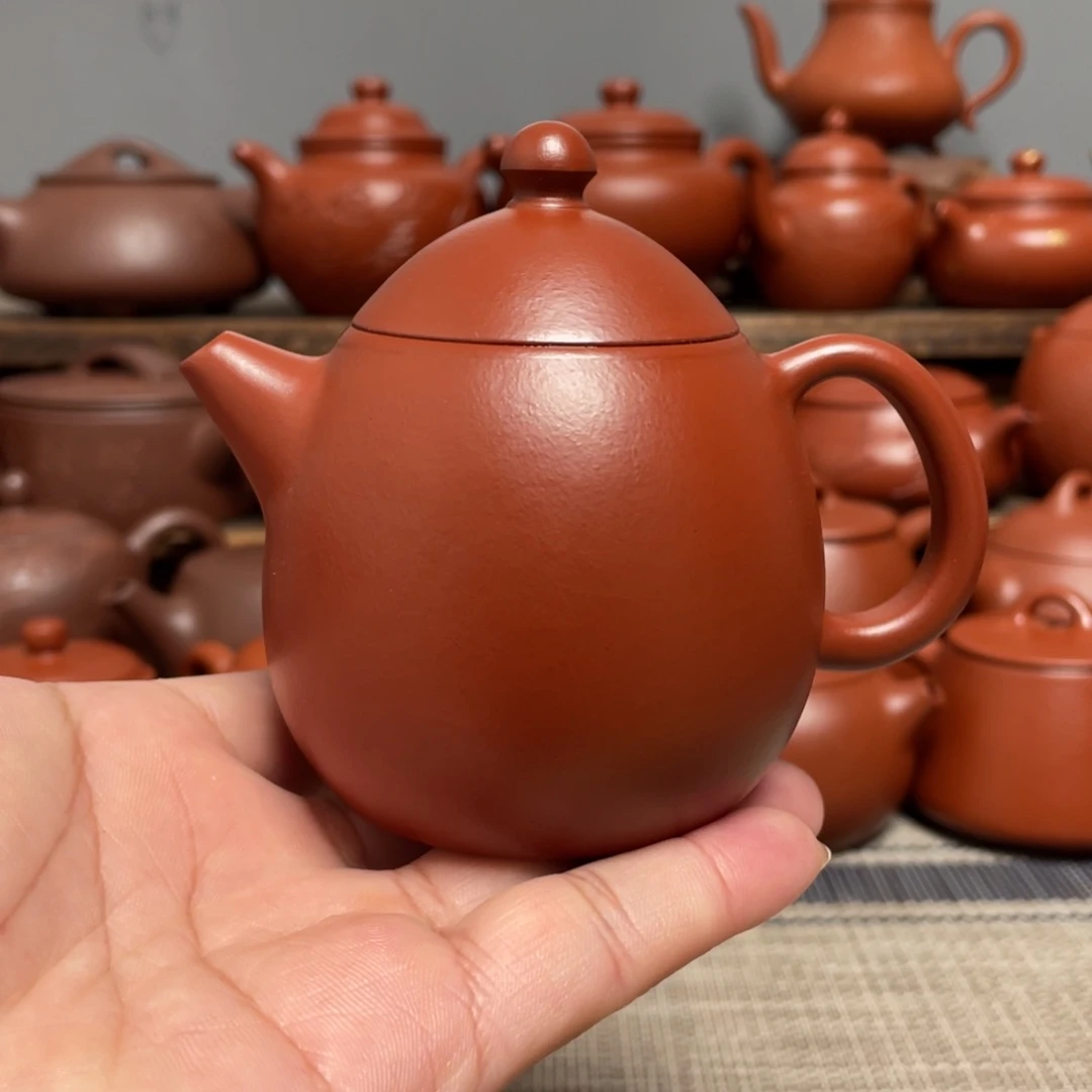 紫砂茶壶魅**士龙蛋180容量