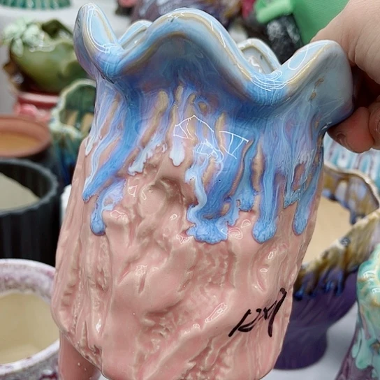 多肉绿植陶瓷花盆