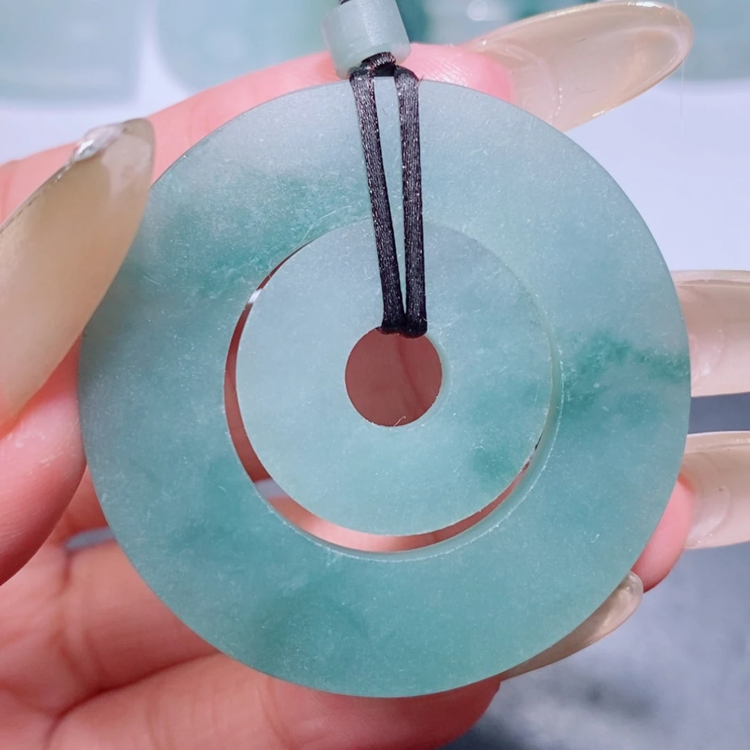 定制翡翠未镶嵌毛货翡翠挂件