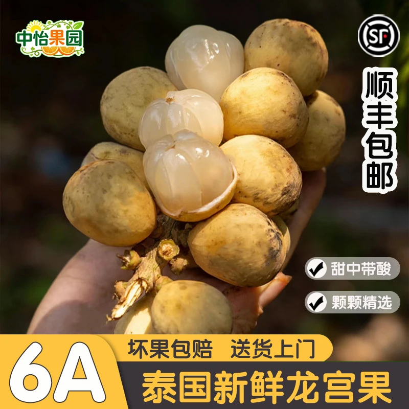 泰国新鲜龙宫果热带稀有鲜果坏果包赔酸甜爽口孕妇水果顺丰包邮