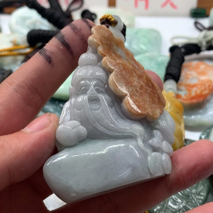 颈饰未镶嵌翡翠保真天然a货翡翠