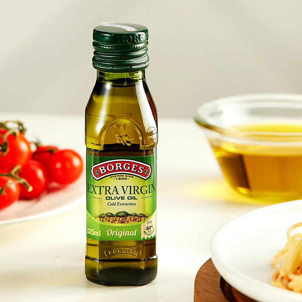 【东东姐专属】Borges伯爵西班牙进口特级初榨橄榄油125ml*2凉拌炒