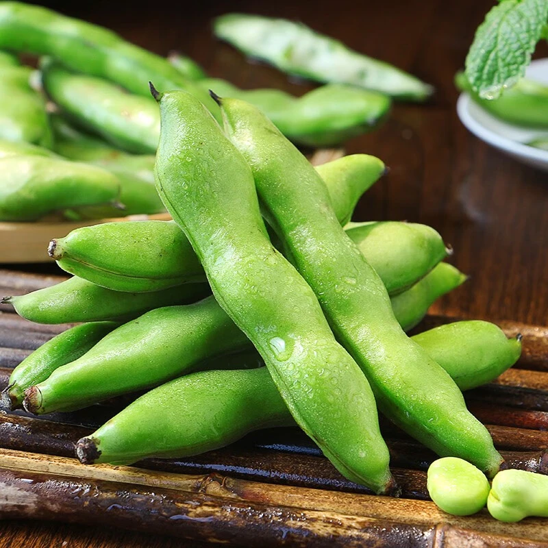 【顺丰包邮】苏北东台农家新鲜带壳绿蚕豆(尾季已有黑线慎拍)口感糯