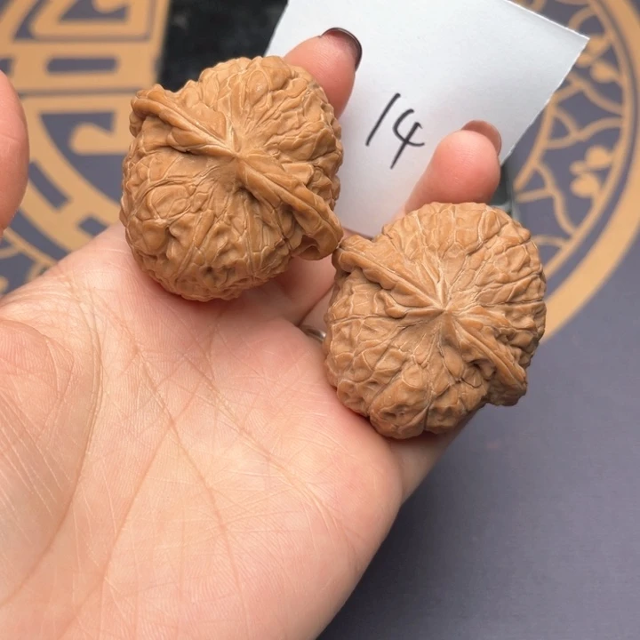 文玩核桃把件40南瓜 14号