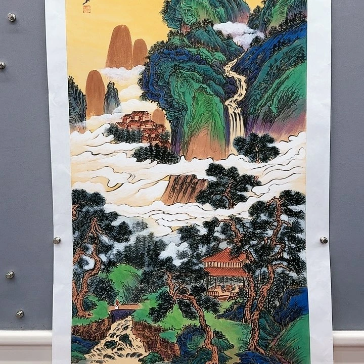 国画书法作品多次参加