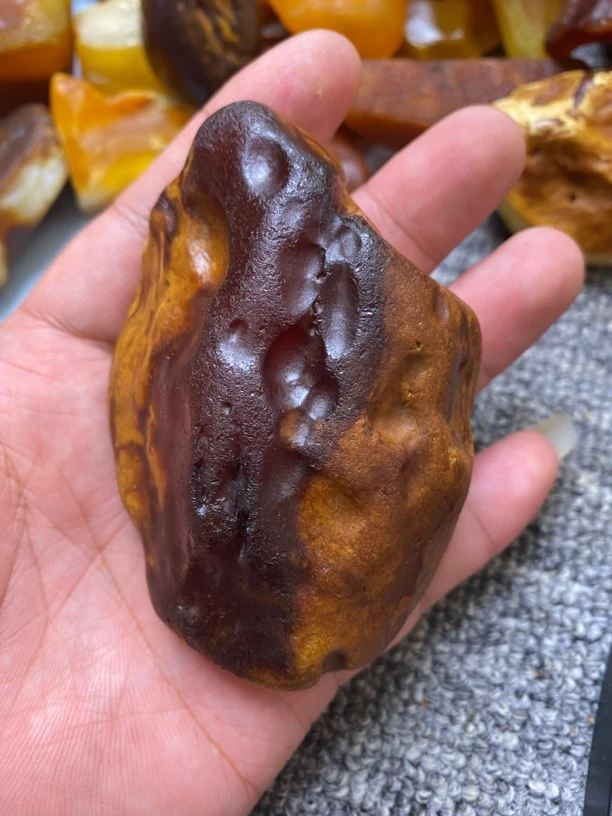 天然原矿琥珀蜜蜡