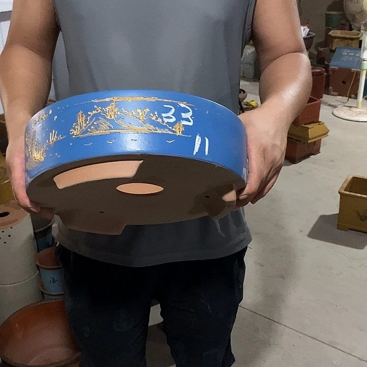 紫砂花盆紫砂花盆