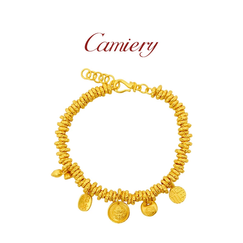 CAMIERY/卡美瑞 新中式福袋莲蓬盘缠手链WHH