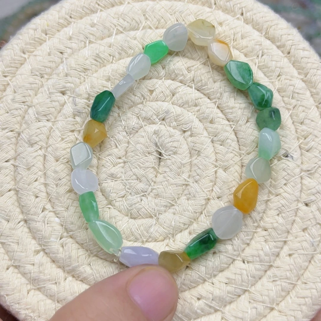 未镶嵌手链翡翠翡翠