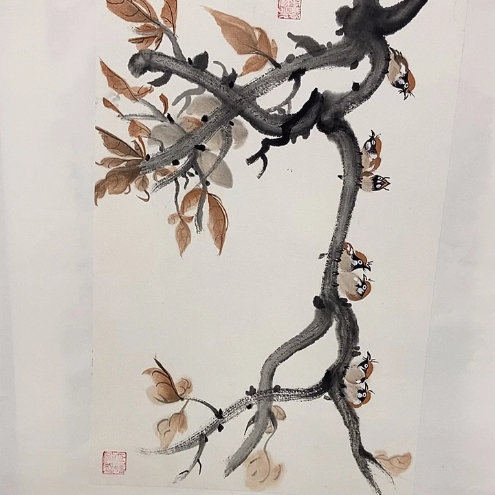 国画手写手绘作品121