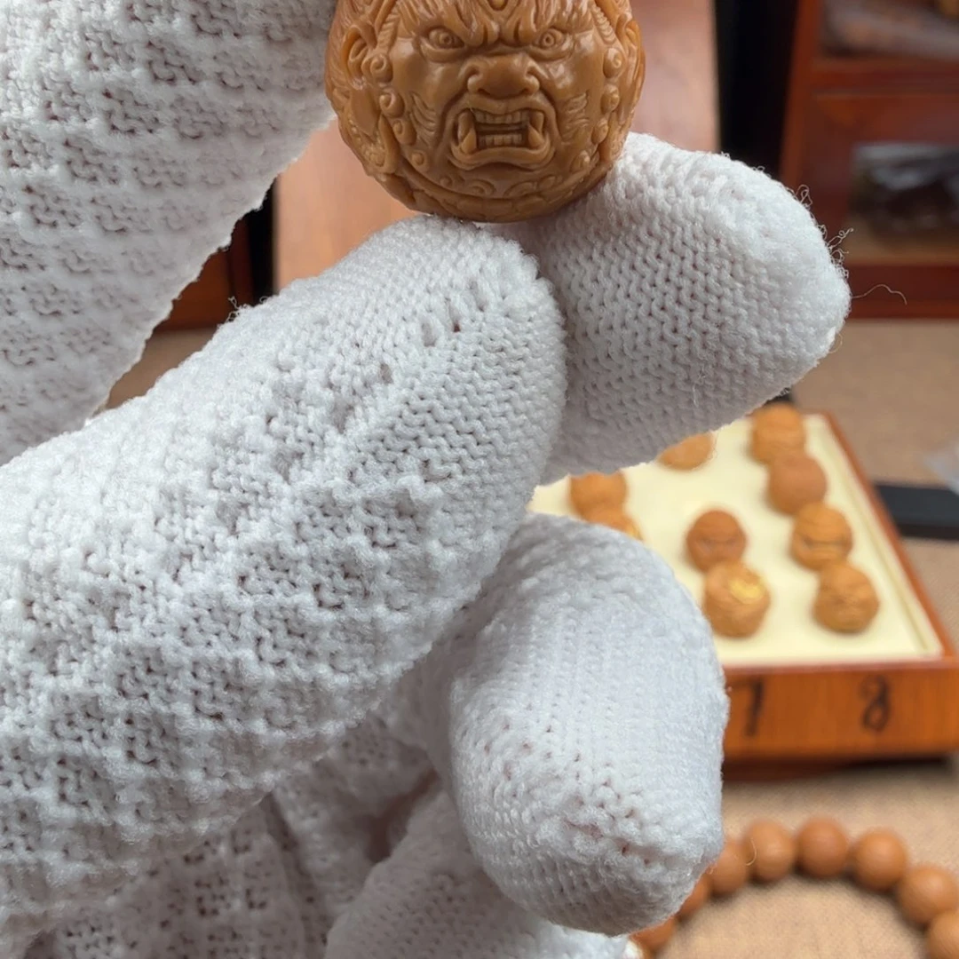 猴头核桃吊坠双12御龙大黑天