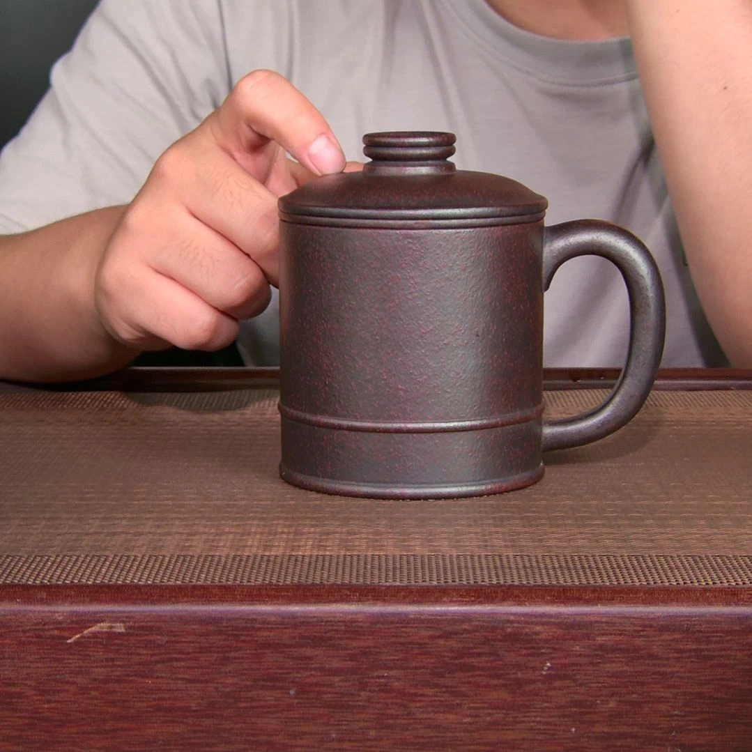 茶杯紫砂高货放漏