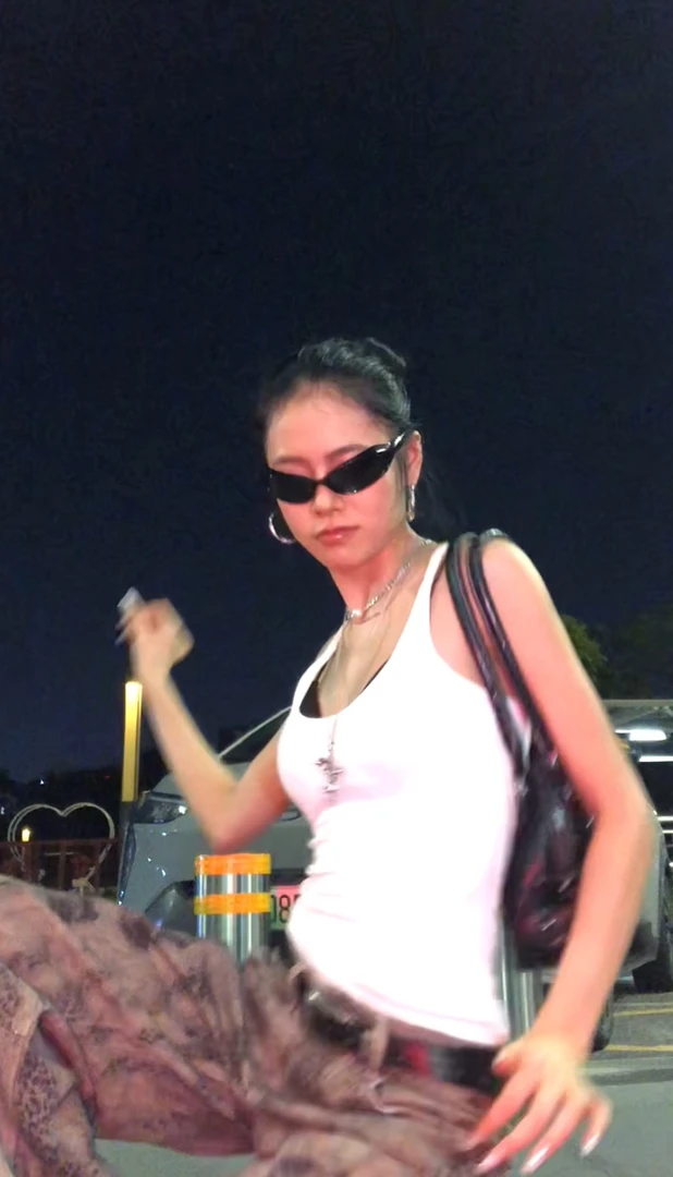 「JENNIE味儿十足」猫眼墨镜韩版小版型防紫外线防风Y2K个性风百搭