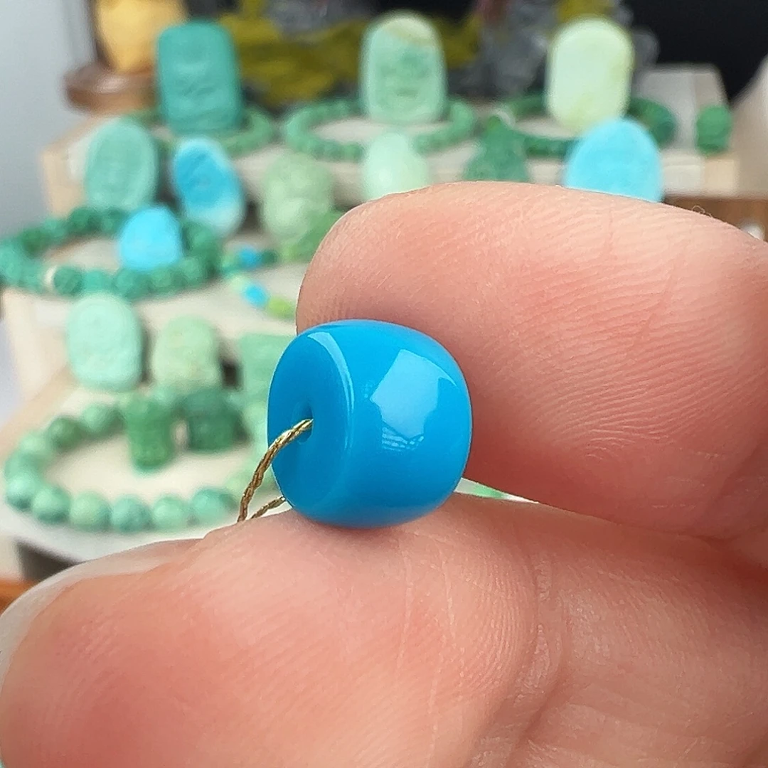 绿松石未镶嵌主播万珍