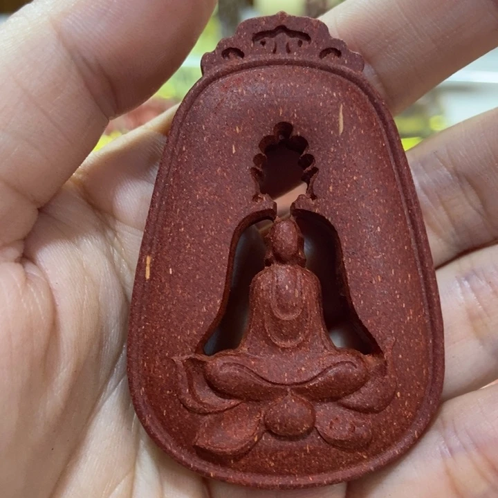 泥塑花蕊夫人无相牌子微瑕