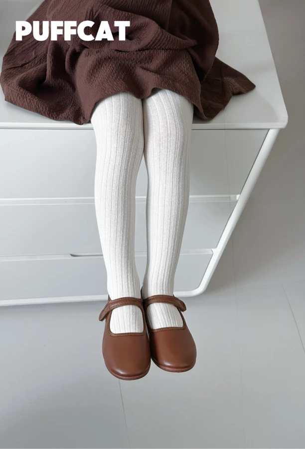 女童打底裤春秋薄款儿童连裤袜秋季宝宝连脚连体袜洋气外穿DL