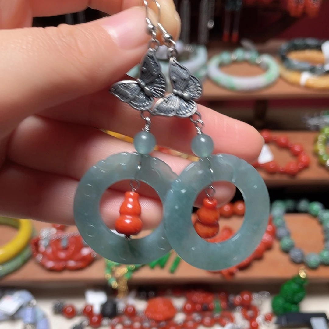 翡翠未镶嵌手链饰品