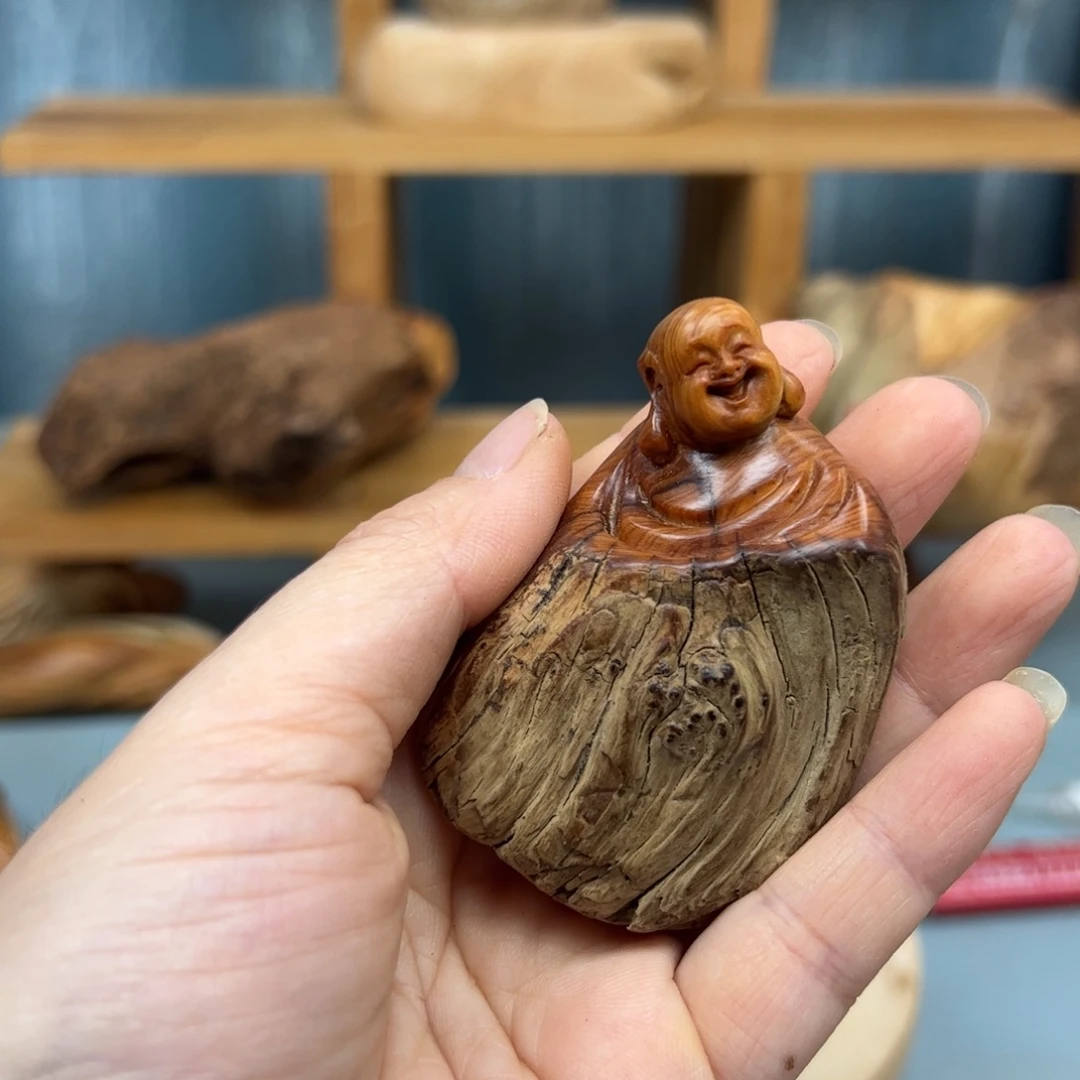用***9柏木崖柏木摆件手把件，
