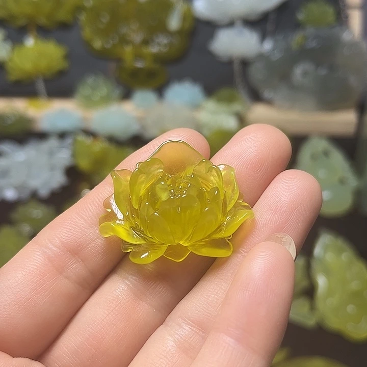 未镶嵌蛇纹石玉发饰