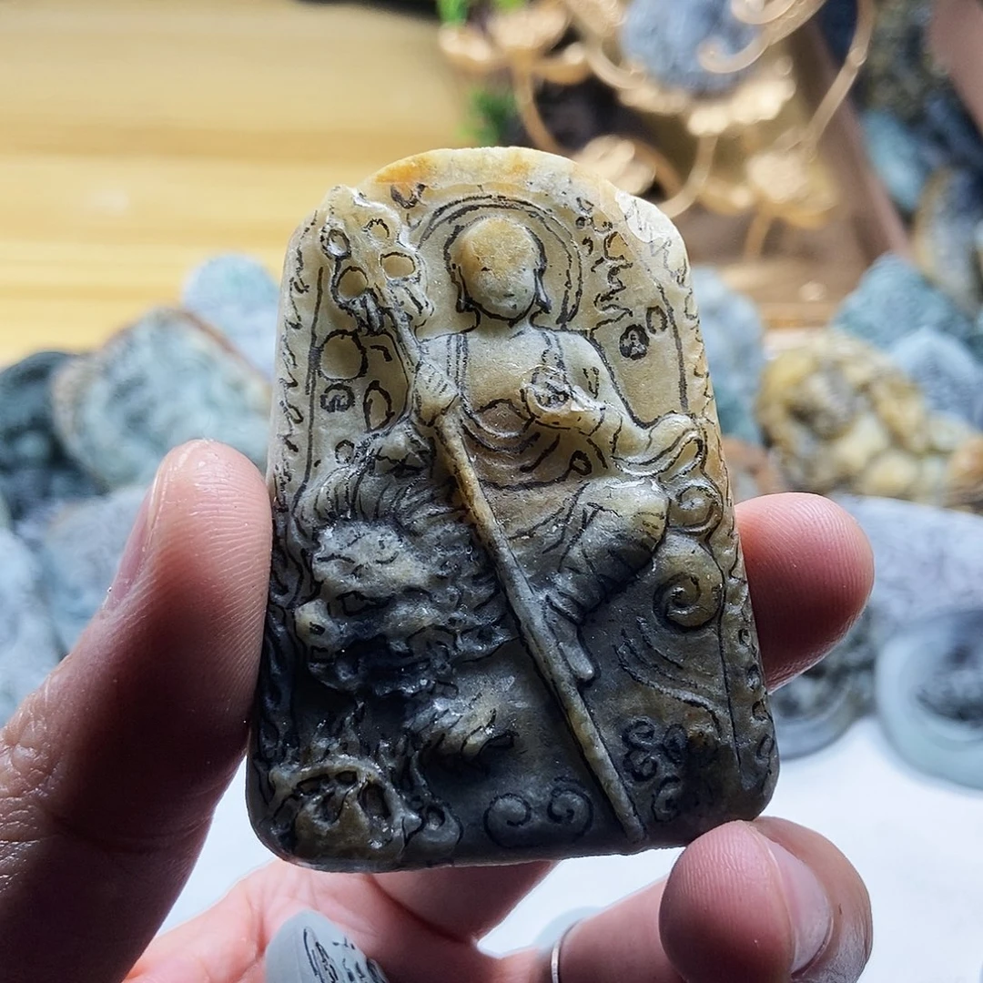 灰***机未镶嵌定制翡翠好家伙哈哈