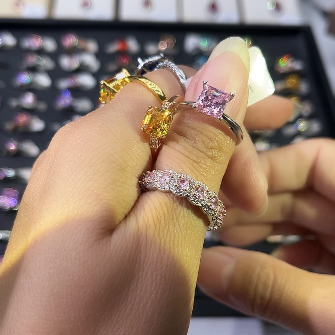 莫桑石非金属BT方（换黄钻）-15