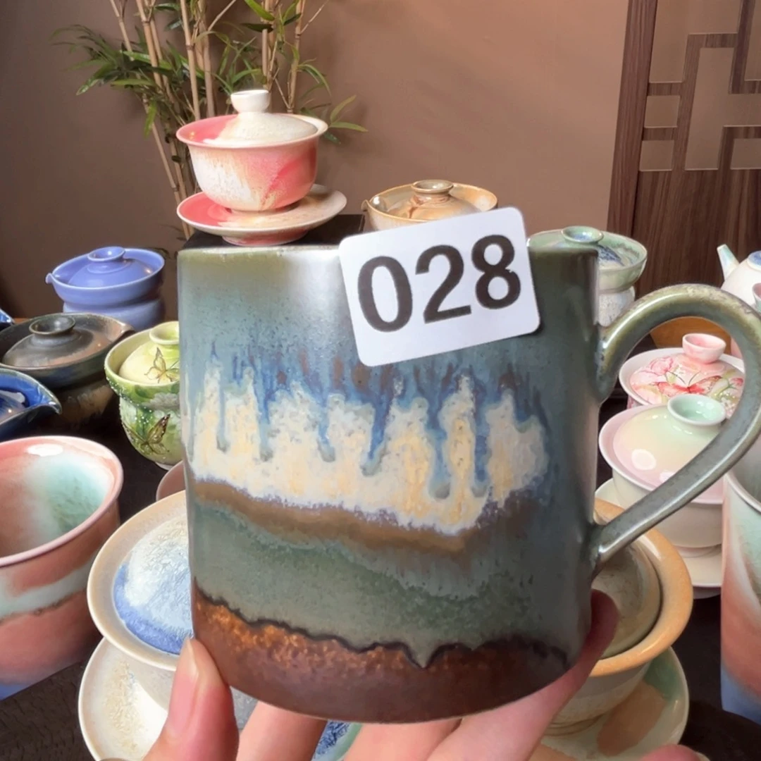 杯景德镇纯手工柴烧茶器