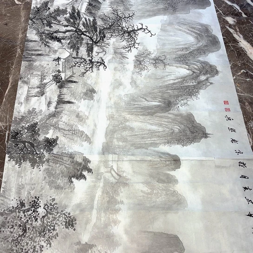 横款精品书画作品