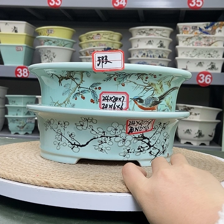 紫砂紫砂花盆8822