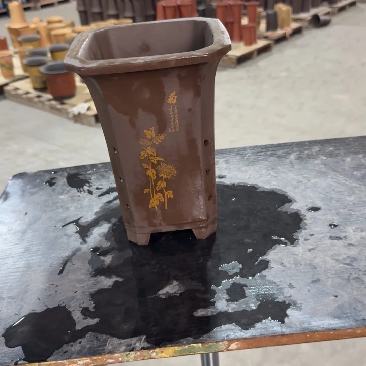 紫砂紫砂花盆破损补发高度22口径16单只