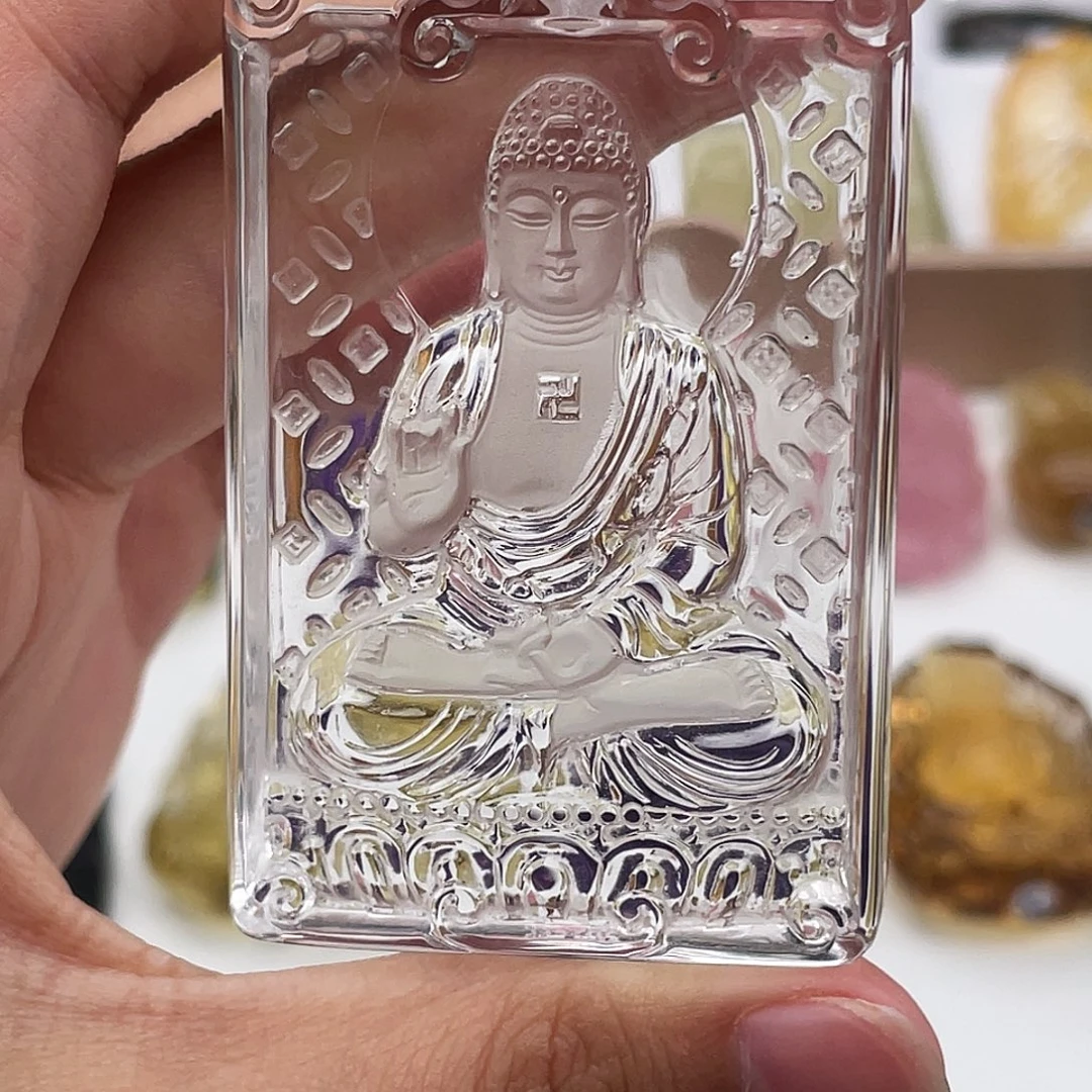 未镶嵌颈饰水晶定制吊坠