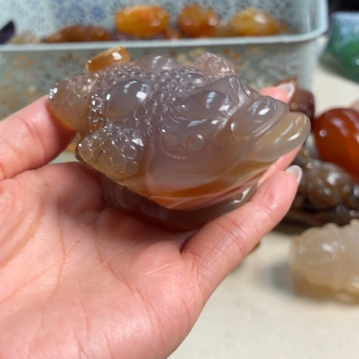 玛瑙/玉髓未镶嵌吊坠(不含链)