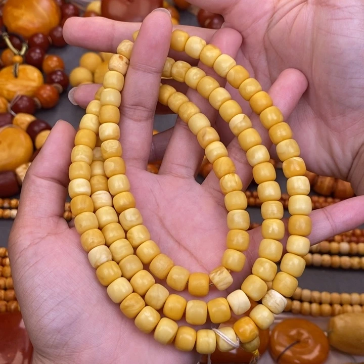 蜜蜡未镶嵌裸石蜜蜡L