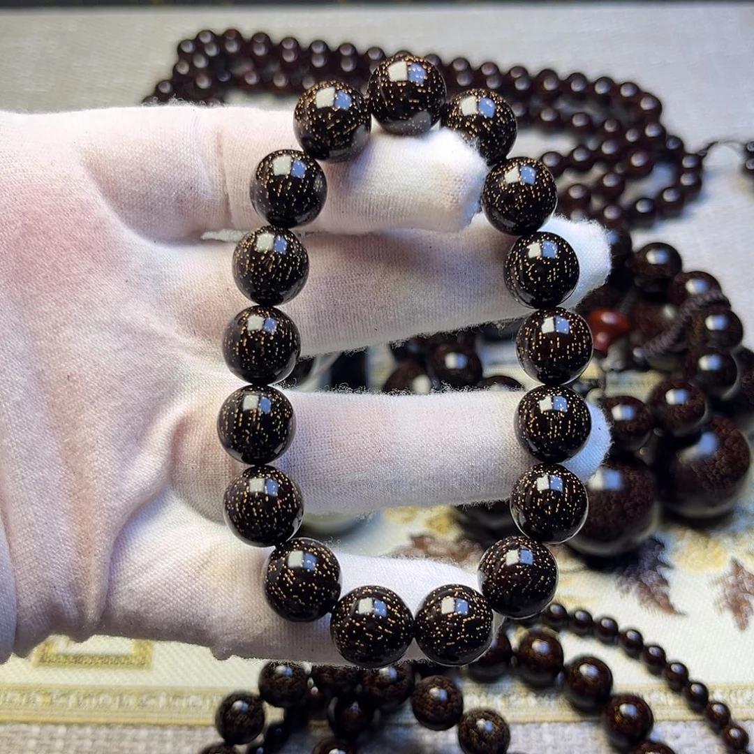 檀香紫檀（小叶紫檀）1.2 17颗爆星