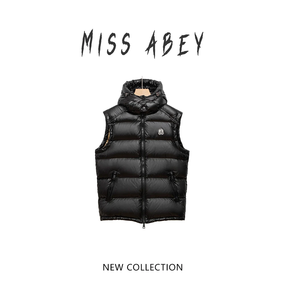 杉姐自营店2025秋冬款无袖羽绒马甲时尚百搭.