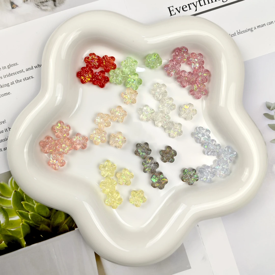 韩国家树脂定制糖果纸小花朵